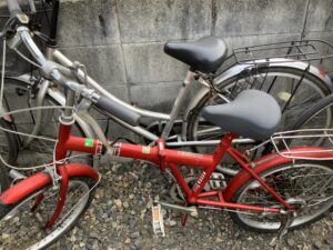 和気郡和気町で処分した自転車