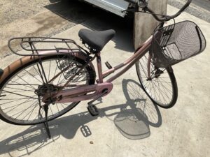 笠岡市で処分した自転車