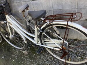 加賀郡吉備中央町で処分した自転車