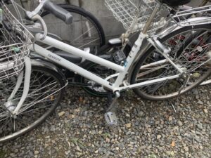 和気郡和気町で処分した自転車