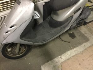 加賀郡吉備中央でバイクの回収からバイク処分