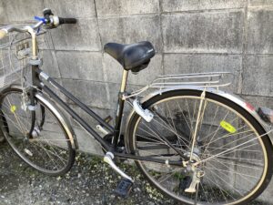 赤磐市山陽で処分した自転車