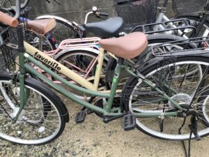 久米郡久米南町で処分した自転車