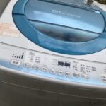 岡山市南区妹尾で洗濯機の引き取りから処分までさせて頂きました。