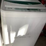 新見市菅生で洗濯機の引き取りから処分までさせて頂きました。