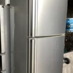 浅口市金光町下竹で冷蔵庫の引き取りから処分までさせて頂きました。