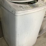 備前市閑谷で洗濯機の回収から処分までさせて頂きました。