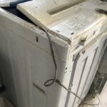 瀬戸内市長船町福岡で洗濯機の回収から処分までさせて頂きました。