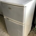 美作市江見で冷蔵庫の引き取りから処分までさせて頂きました。