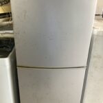 真庭市鉄山で冷蔵庫の回収から処分までさせて頂きました。