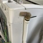 岡山市中区雄町で洗濯機の引き取りから処分までさせて頂きました。