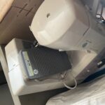 小田郡矢掛町矢掛でミシンの回収から処分までさせて頂きました。