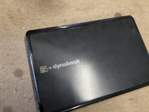 井原市東江原町で処分したノートパソコン