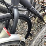 真庭市野川で自転車の回収から処分までさせて頂きました。