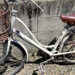 美作市田原で自転車の引き取りから処分までさせて頂きました。