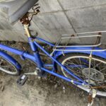 美作市海田で自転車の引き取りから処分までさせて頂きました。