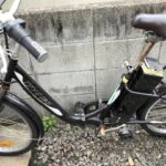 美作市上山で自転車の回収から処分までさせて頂きました。
