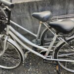 浅口市鴨方町鴨方で自転車の引き取りから処分までさせて頂きました。
