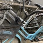 赤磐市松木で自転車の引き取りから処分までさせて頂きました。