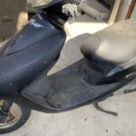 加賀郡吉備中央町竹部でバイク、原付の引き取りから処分までさせて頂きました。