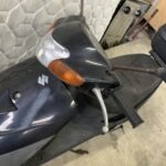 勝田郡奈義町小坂でバイク、原付の引き取りから処分までさせて頂きました。