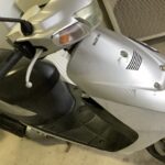 倉敷市水島春日町でバイク、原付の回収から処分までさせて頂きました。
