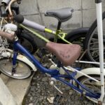 岡山市北区中山下で自転車の回収から処分までさせて頂きました。