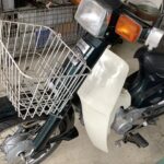 英田郡西粟倉村影石でバイクの回収から処分までさせて頂きました。