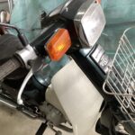 真庭市福田でバイク、原付の引き取りから処分までさせて頂きました。