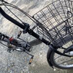 岡山市北区中井町で自転車の回収から処分までさせて頂きました。