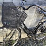 岡山市北区田益で自転車の引き取りから処分までさせて頂きました。