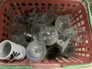 高梁市原田北町で処分した食器