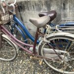 岡山市中区関で自転車の引き取りから処分までさせて頂きました。