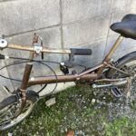 岡山市中区八幡で自転車の引き取りから処分までさせて頂きました。