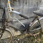 岡山市北区足守で自転車の引き取りから処分までさせて頂きました。