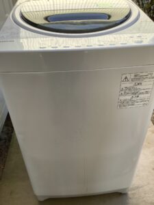 久米郡久米南町で処分した洗濯機