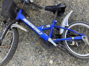浅口市金光町で処分した自転車
