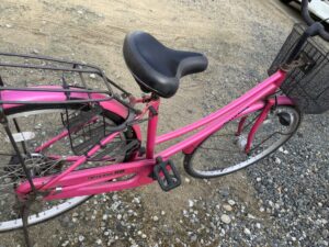 浅口市金光町で処分した自転車