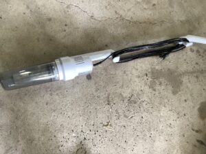 浅口郡里庄町で処分した掃除機