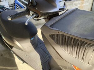 備前市吉永町で処分したバイク