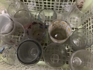 美作市青木で処分した食器