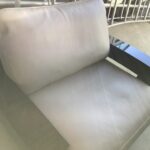 赤磐市で1人掛けソファーの回収から処分までさせて頂きました。