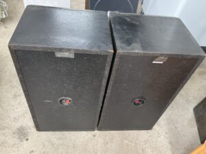 瀬戸内市邑久町で処分したスピーカー