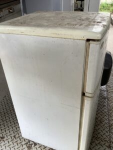 赤磐市山陽で処分した冷蔵庫