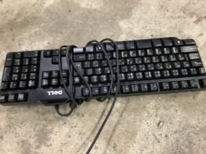 玉野市田井で処分したパソコンキーボード