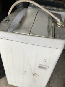 久米郡久米南町で処分した洗濯機