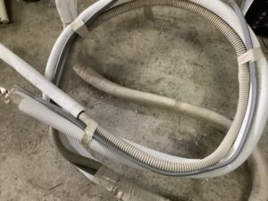 津山市一方で取り外し処分したエアコン配管
