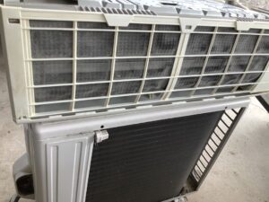 総社市中央で取り外し処分したエアコン