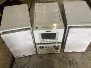 瀬戸内市邑久町で処分したミニコンポ