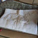 赤磐市で2人掛けソファーの回収から処分までさせて頂きました。